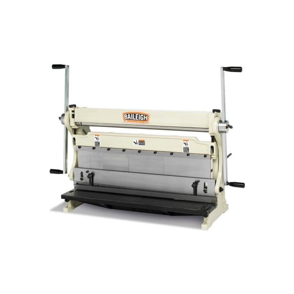 Baileigh Industrial Holdings Baileigh Industrial 3 in 1 Combination Shear Brake and Roll, 30in Bed Width, 20 Gauge 1006958 - main